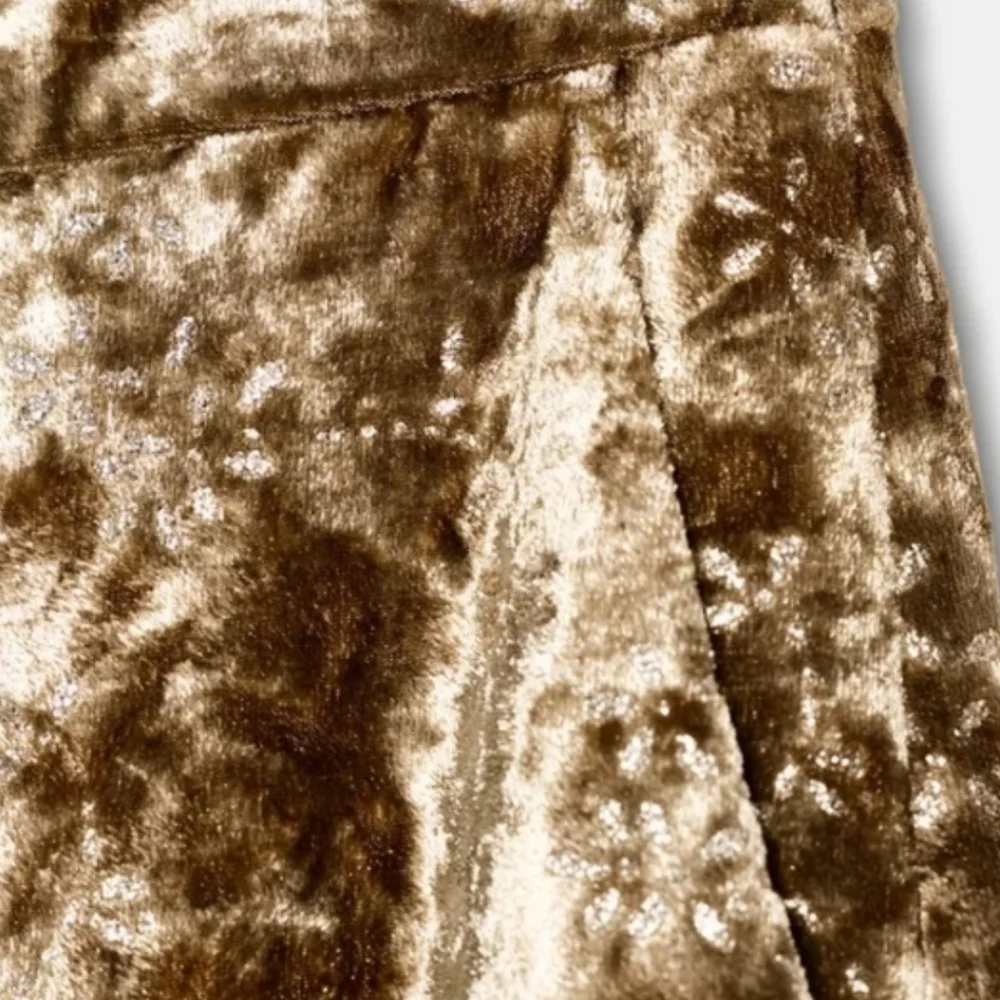 ZARA VELVET BALLOON PANTS